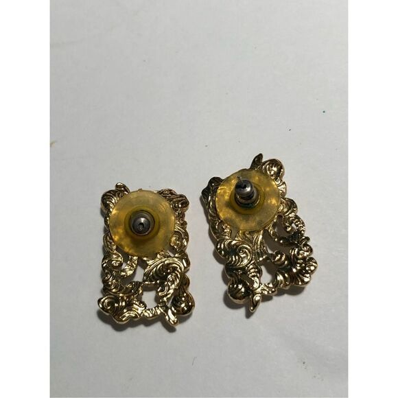 Vintage 1928 Victorian Look Earrings - Picture 2 of 4